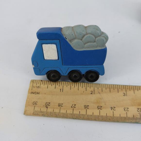 Drawer Knobs Blue Dump Truck  Pulls Boys Room Nursery Home Decoration  Lot of 7 - Picture 2 of 10